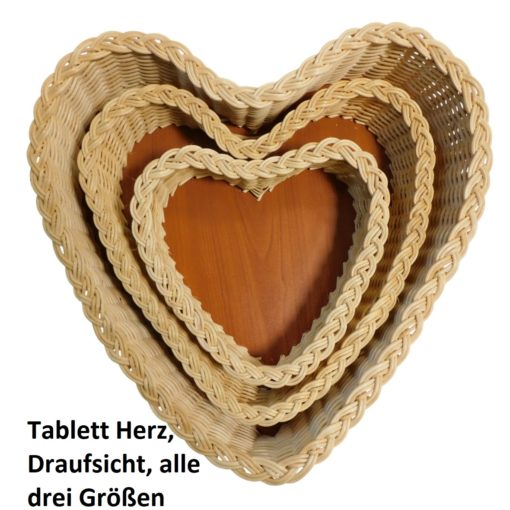 Tablett Herz - 9